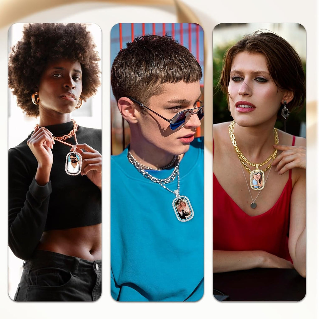 (1) One Pendant "Bottom" or "Top" Comical Gay Pride Black Dog Tag Necklace. Men's LGBTQ Gay Pride Jewelry