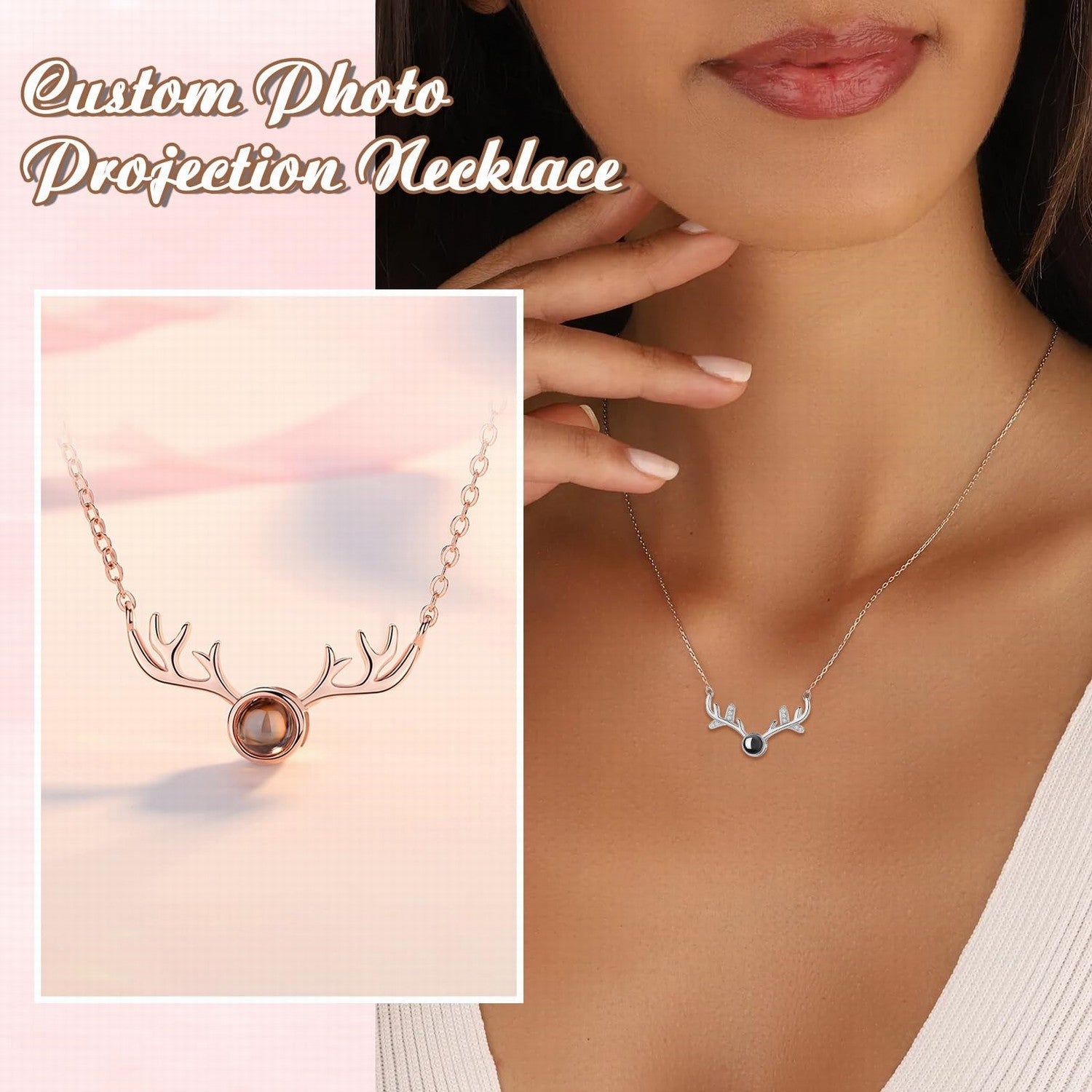 A-Z Letter Necklace, Plated Layered Balloon Initial Necklaces Rhinestone Letter Pendant Chain Layering Necklaces for Women Jewelry Christmas Valentine Stocking Stuffers Gift